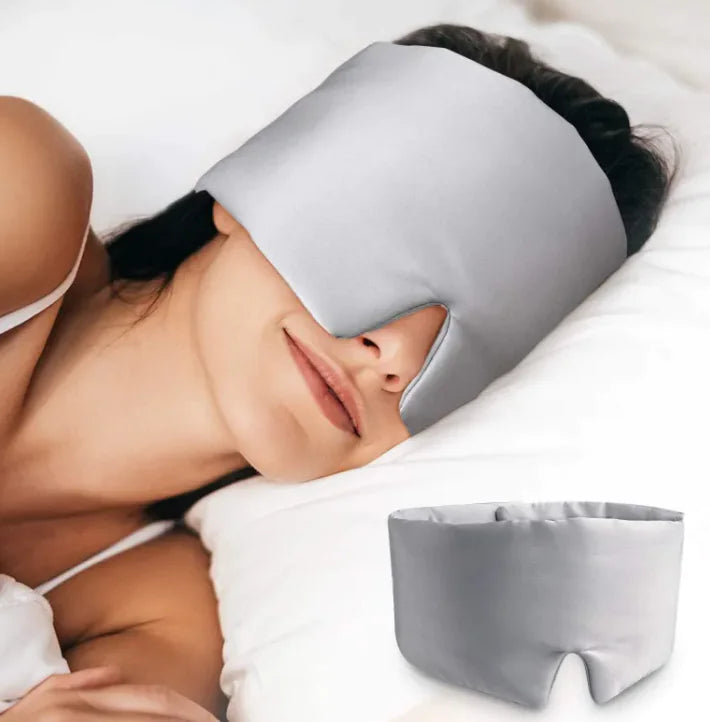 Silk-Feel Cooling Sleep Eye Mask